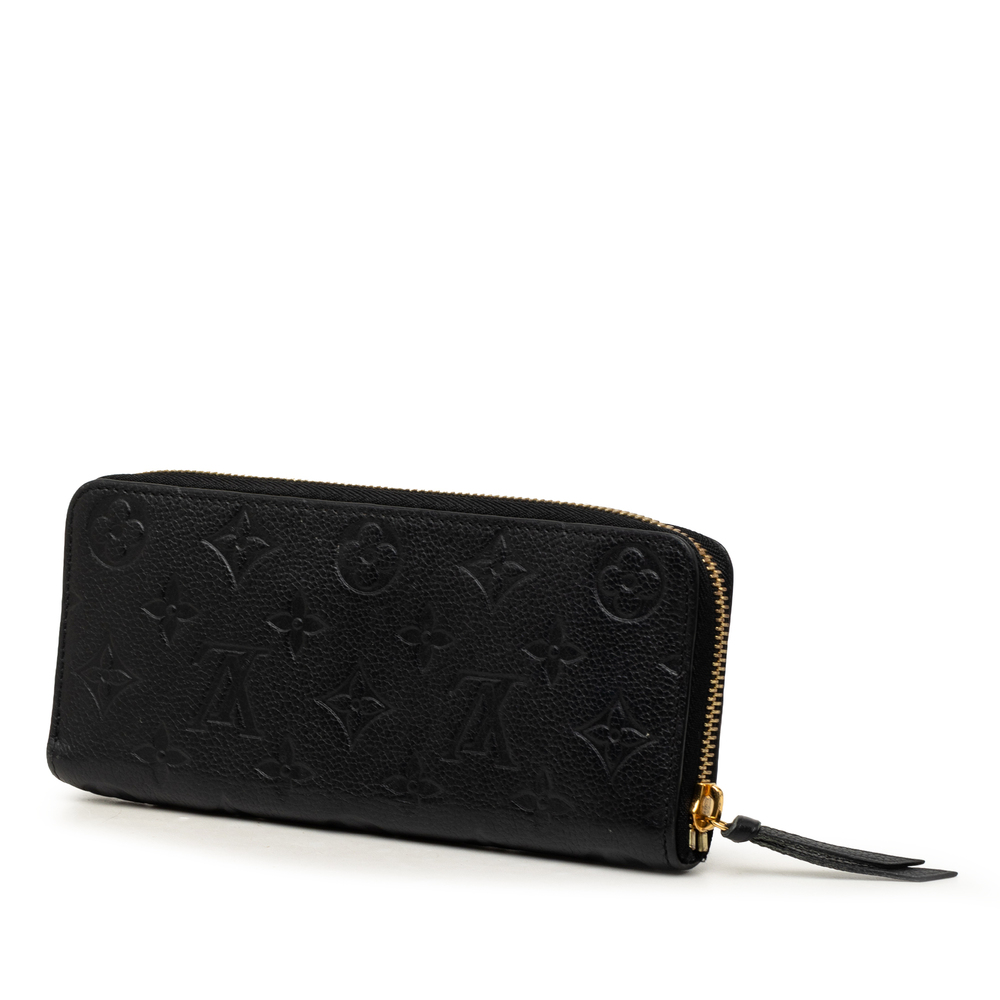 Pre-Loved Louis Vuitton Monogram Empreinte Clemence Wallet - Picture 2 of 6